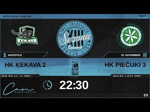 2023 11 29 | HK ĶEKAVA 2 (KE2) - HK PIEČUKI 3 (PC3) | E9