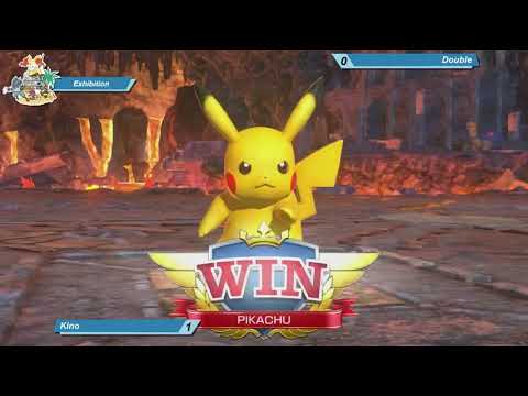 Burst Attack! @ Thalia Beach | Exhibition Match - Kino (Pikachu) Vs Double (Braixen)