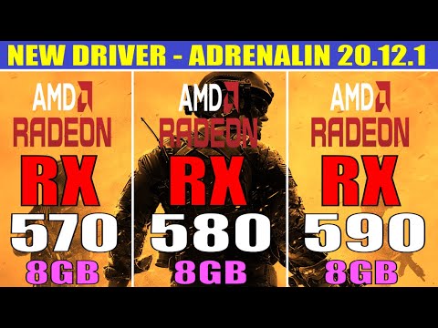 RX 570 vs RX 580 vs RX 590 || RYZEN 5 5600X || NEW DRIVER || PC GAMES TEST ||