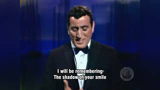 Tony Bennett - The Shadow of Your Smile | LIVE TV FULL HD (with lyrics) 1966
