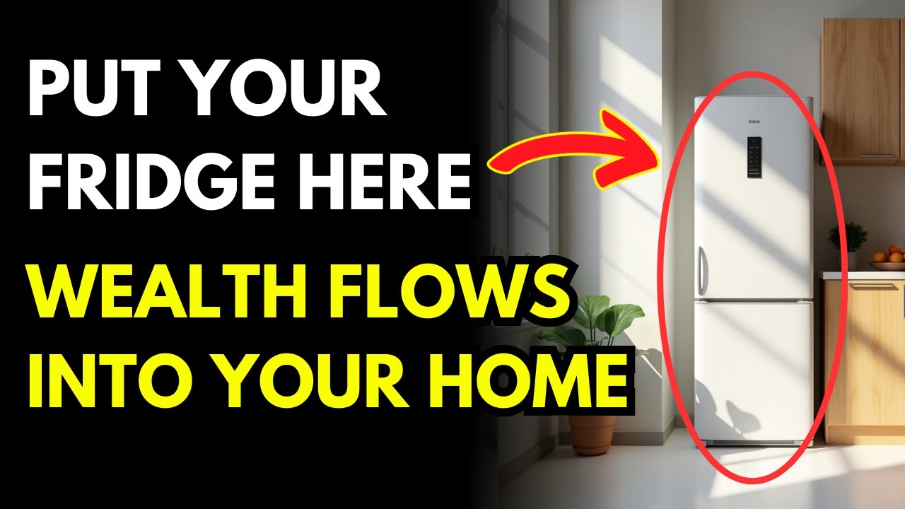 Wealth Flows Into Your Home With This Feng Shui Refrigerator Placement!