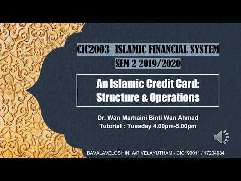 An Islamic Credit Card - Structure and Operations