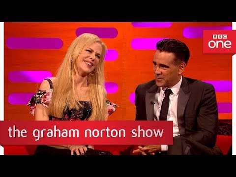 Nicole Kidman ruffled by Alexander Skarsgard kiss pic! - The Graham Norton Show: 2017 - BBC One