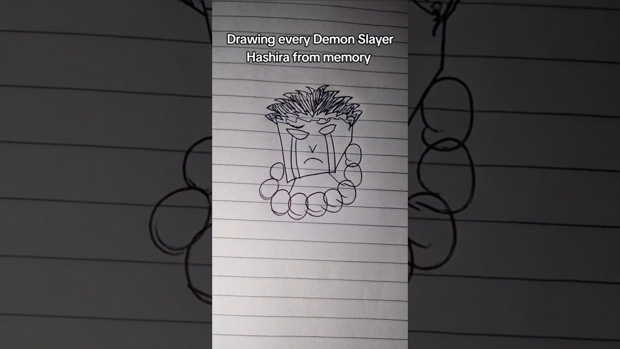 Drawing EVERY Hashira from Memory 🖌