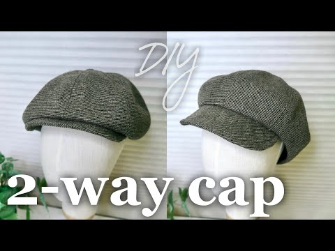 Peaky Blinders Hat /Newsboy Cap Sewing Tutorial w Free Pattern Download