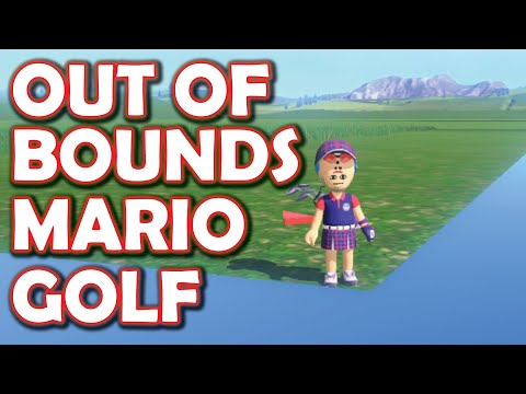 Interesting Out of Bounds hacking in Mario Golf: Super Rush
