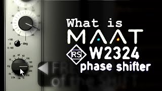 Video thumbnail for What exactly is MAAT RSPhaseShifter? by Andrei Martinez Agras