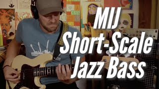 Video thumbnail for Fender MIJ Short-Scale Jazz Bass! by Klemens Cathcart Bass