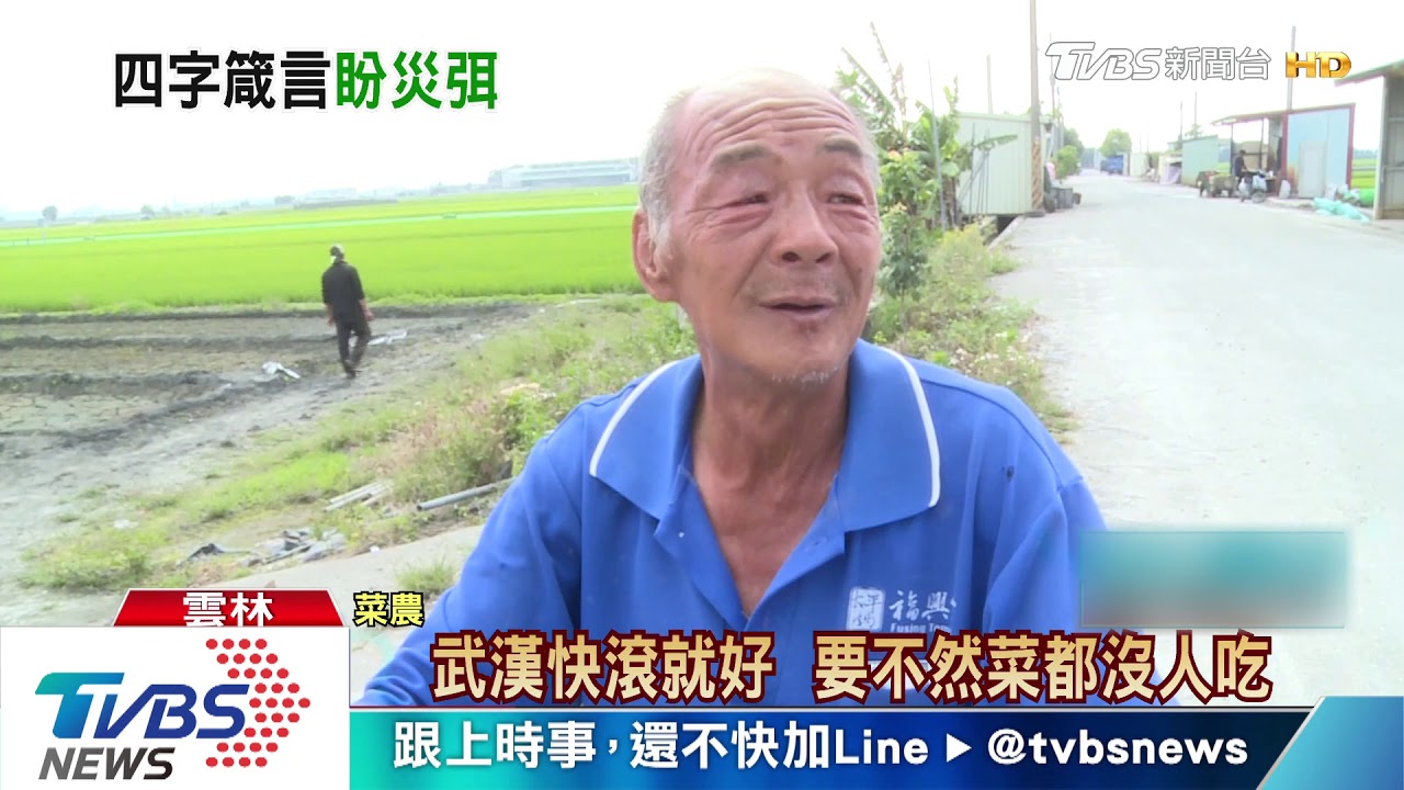 肺炎快滾！蔬菜紙箱印四大字　最強心聲