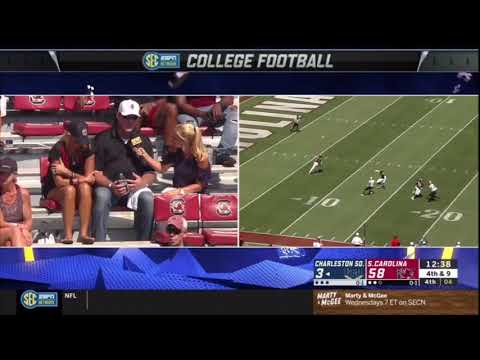 2019 USC vs Charleston Southern - Josh Vann 22 Yd Punt Return