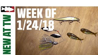 What's New At Tackle Warehouse 1/24/18