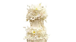 preview picture of video 'Floral Wedding Cake'