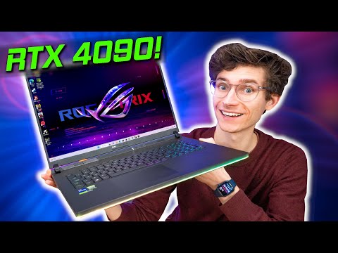 PURE INSANITY - RTX 4090 Gaming Laptops Are HERE! 😮  - Asus ROG Strix SCAR 18