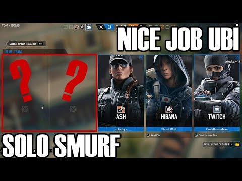 Solo Smurf: The 3v5 Match - Rainbow Six Siege