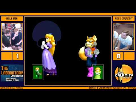 S@LT #41   Mk II & CtrlAltDefeat vs Brog & Widl   Winners Semi Finals   Melee Doubles