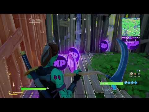 Fortnite - All 2 Purple XP Coins Locations! Week 8, Purple Power Punch Card! Chapter 2 Season 4!