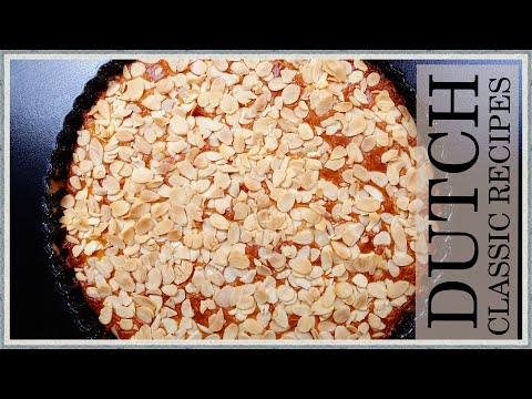 Dutch Classic Butter Cake/Boterkoek Recipe/Dutch Almond Butter Cake
