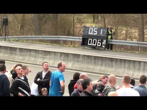 EFR Germany 1/4 Meile Rennen Aldenhoven 14.04.2013 Audi 80 Turbo