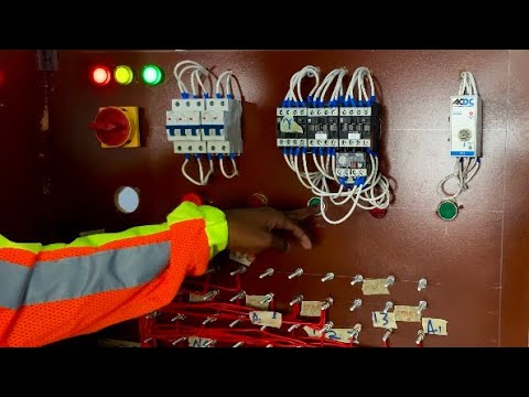 Star / Delta Motor starter || Electrical Trade Test Preparation || visual design