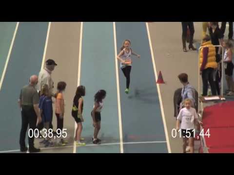 4 x 200m KRCG Benjamin Meisjes 2 KAAG Indoor 16/02/2014