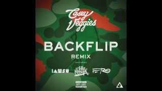 Casey Veggies feat Iamsu!, Wiz Khalifa &amp; ASAP Ferg - Backflip (Remix) [HQ + Lyrics]