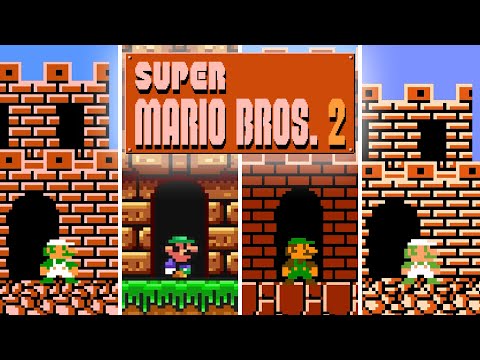 Super Mario Bros. 2: The Lost Levels (The True SMB Sequel!) 🍄 VERSIONS Comparison ▶ PORTS EVOLUTION