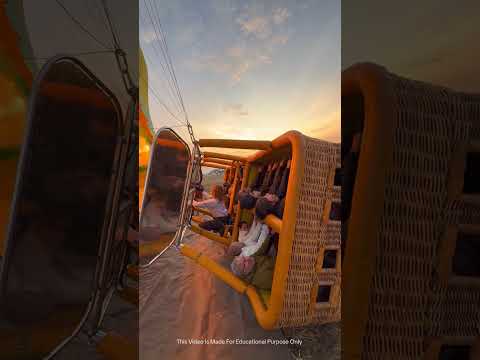 How To TakeOff Hot Air Balloon. #shorts