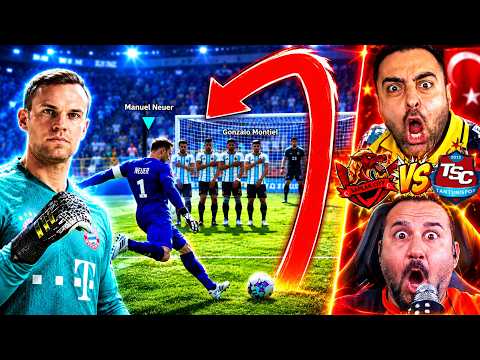 KALECİ NEUER 20 METRE FRİKİK GOL 😱 SESEGEL ŞOK ! ÜMİDİ VS SESEGEL KAPIŞMA LİGİ 2027 !