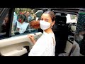 Alia Bhatt Spotted In Bandra Dabbing Studio