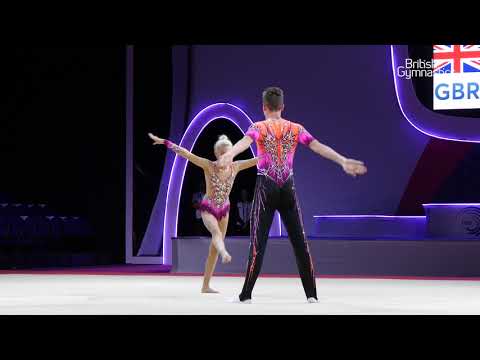Cowler, Jaggers - Mixed Pair Dynamic Final - 2019 Acrobatic European Championships