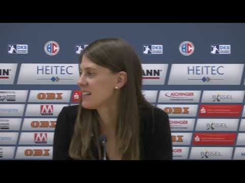 Die Pressekonferenz nach dem Spiel gegen den TBV Lemgo Lippe