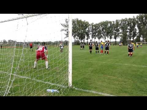 LKS Zabełków - Naprzód II Czyżowice 15.09.2012 Rzut wolny Naprzodu