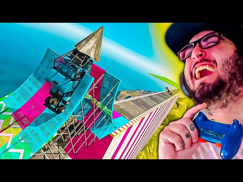 CORRIDA VAI E VOLTA COM RAMPA GIGANTE IMPOSSÍVEL ! QUE RAIVAAAAAAAAAAA - GTA V ONLINE - GTA 5 ONLINE