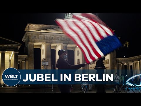 US-WAHL 2020: Deutschland feiert den Sieg von JOE BIDEN