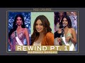 Harnaaz Sandhu REWATCHES HER COMPETITION MOMENTS Part 1 REWIND Miss Universe