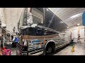 Extremely Scary 50,000 lb bus with bad brakes!!  