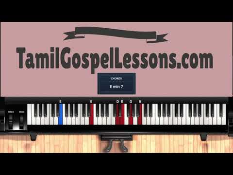 NIRAPPIDUNGA Gersson Edinbaro - Keyboard Lesson - Tamil Gospel Lessons