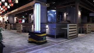 Sunburst UV Bot Disinfecting at Northpoint City Shopping Mall, latest weapon against Covid-19