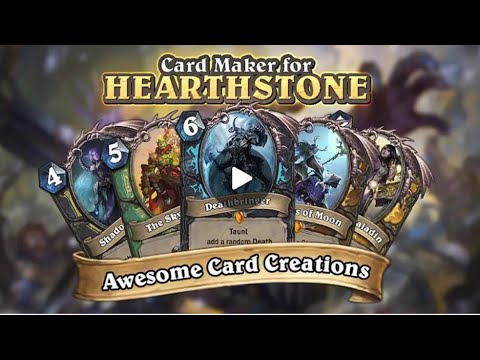 Card Maker for Hearthstone Video