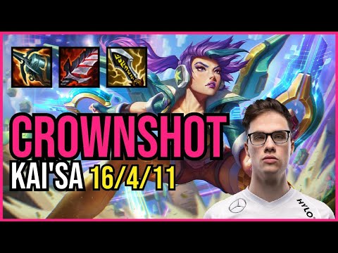 CROWNSHOT - KAI'SA vs. SAMIRA ADC | EUW GRANDMASTER | PATCH 10.25