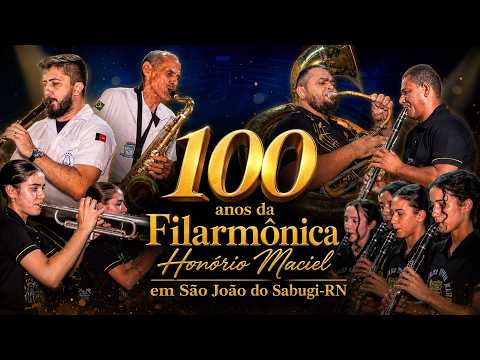 100 anos da Filarmônica Honório Maciel em São João do Sabugi-RN