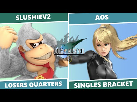 Full Price 7: Losers Quarters - SlushieV2 (DK) Vs AoS (ZSS) SSBU Singles