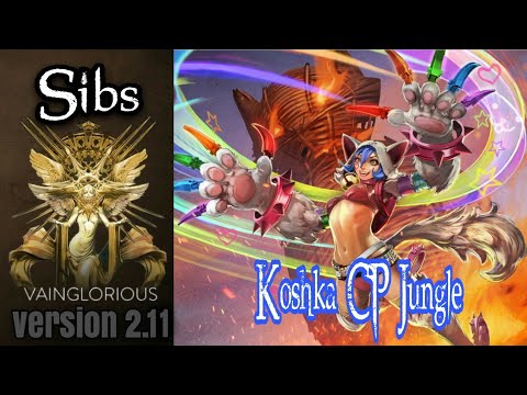 Sibs | Koshka CP Jungle - Vainglory hero gameplay from a pro player