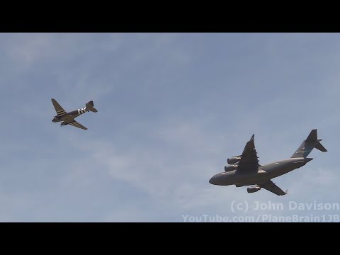2022 Thunder Over Dover Air Show - C-47/C-17, Rob Holland Teaser, & MV-22 Demo