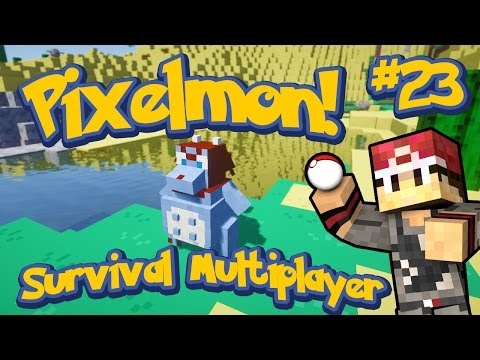 Pixelmon Survival Multiplayer Episode 23 - Ryans First Shiny??? w/xRpMx13 & LittleLizard