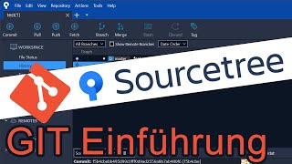 Sourcetree Git Beginner Tutorial - Commit, Push, Pull Commands