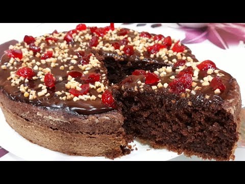 كيكة رائعة بدون يغورت أو حليب هشيشة وخفيفة والسر في مكون صحي وجد بسيط