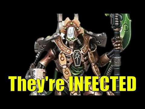 Warhammer 40k Meme Dub: Necron Illuminor Szeras Shows A Necron Overlord His New Horrific Discovery