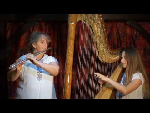 Takirari - Bolivian Folk Song (Flute and Harp Duet)