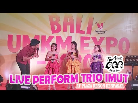 TRIO IMUT _ Live Perform _ Plaza Renon